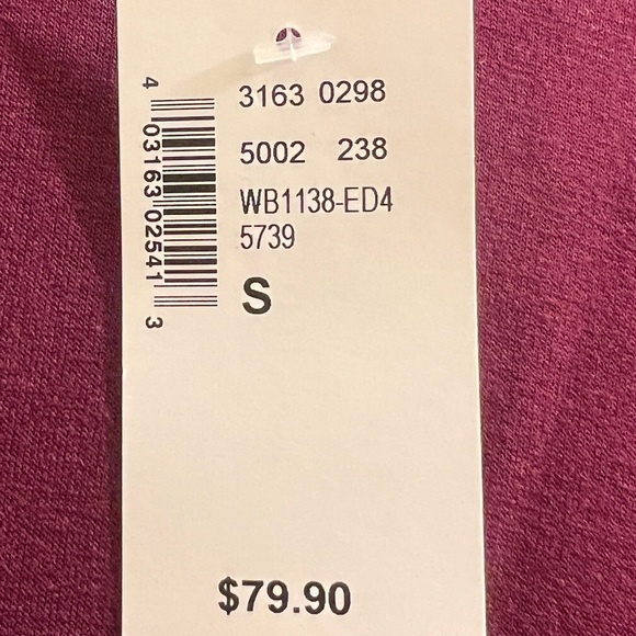 Ricki's Women's Dress Size S Burgundy - Picture 9 of 12